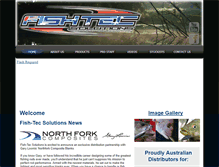Tablet Screenshot of fish-tecsolutions.com